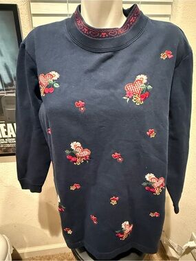 Sarah Bentley valentine Sweater